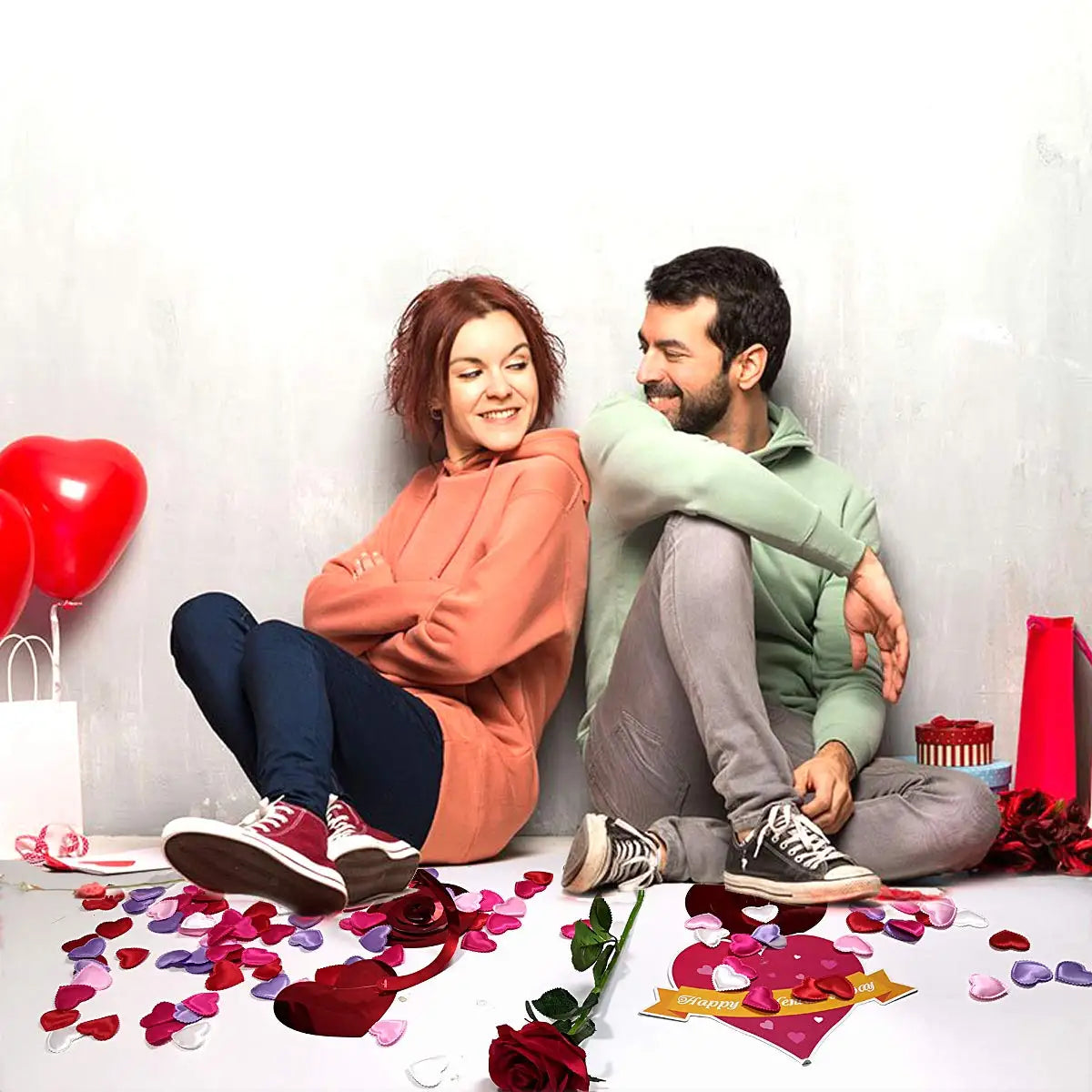 Fabric Heart Petals – 200 Pack